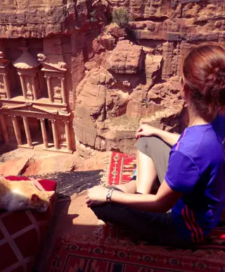 Besuche Petra – die legendäre Wüstenstadt